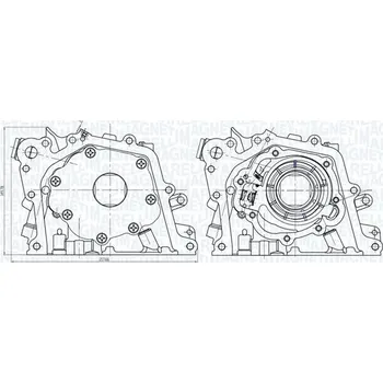 Olejové čerpadlo Olejové čerpadlo MAGNETI MARELLI 351516000075