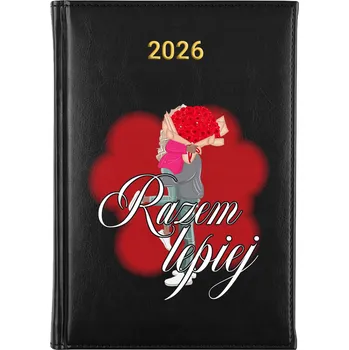 Kalendář Knižní kalendář 2026 A5 FunnyCase černý