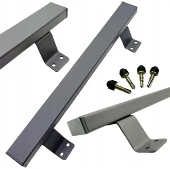 Dveřní kování MADLO KE VRÁTKŮM 40 cm ANTRACIT ÚCHYTKA PRO BRANKU KLIKA PRO VRATA DVEŘÍ 40x20