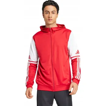 Pánská móda Pánská mikina adidas Squadra 25 Hoody červená JD2990 VEL. S