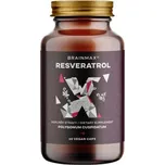 BrainMax Trans-Resveratrol resveratrol 500 mg 60 rostlinných kapslí + Sleva 3 % pro registrované