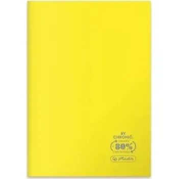 Sešit Sešit A5 s linkami, neonový zápisník pro dívky a děti Herlitz, 60 listů