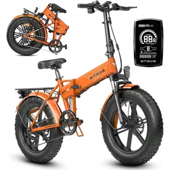 Elektrokolo Elektrokolo (pod 250 W) Engwe EP-2 PRO Terenowy Składany 48V 13AH 20" 120KM rám M hliníkový kolo 20" šedý 250 W