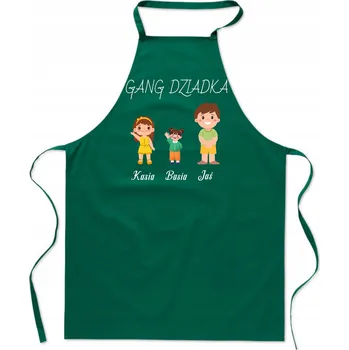 Kuchyňská zástěra Kuchyňská zástěra - Dárek pro dědečka od vnoučat - Dědův gang + Jméno