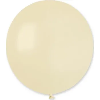 Balónek Latexové balónky Gemar 19" béžové 25 ks
