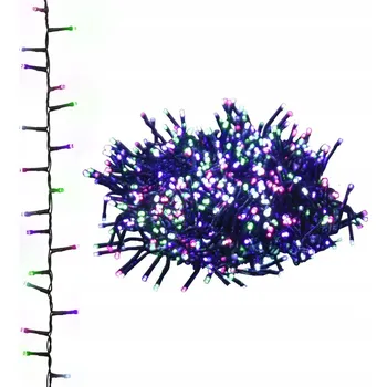 LED páska LED světelný řetěz 13m 400 diod USB, vícebarevný