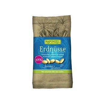 Rapunzel Arašídy pražené solené 200g bio BIO VEGAN BEZLEPEK Množství: 1 ks