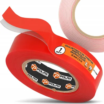 Lepicí páska Oboustranná PĚNOVÁ Páska 12 mm Montážní Silná Akrylová Samolepicí RG-P