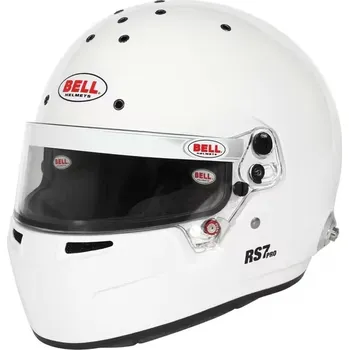 Cyklistická přilba Přilba BELL RS7 PRO, bílá (HANS)