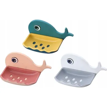 Mýdlenka na sprchovou tyč Rozz , vícebarevný plast