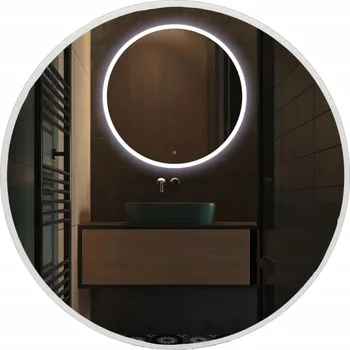 Zrcadlo Kulaté nástěnné Zrcadlo Balneo 100 cm s LED podsvícením a úpravou proti zamlžování