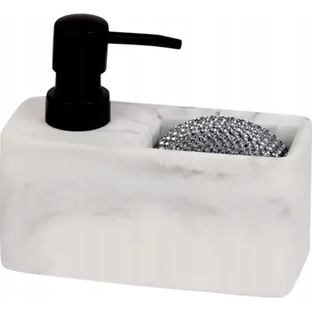 Dávkovač mýdla Ruční dávkovač mýdla stojací Cardsplitter 200 ml bílý, šedý