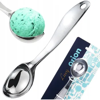 Naběračka Naběračka na zmrzlinu kovová LUXY 17 cm