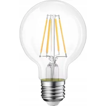 Žárovka Dekorativní LED žárovka E27 4W Teplá bílá 2800K Filament Ozdobná