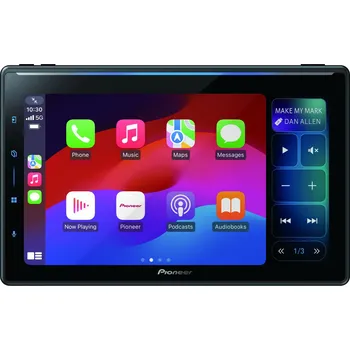 Auto Hi-Fi PIONEER SPH-EVO107DAB-UNI Multimediální přijímač (autorádio) s 10,1" plovoucím displejem, bezdrátovým Apple CarPlay a Android Auto, dělený displej, 1DIN instalace