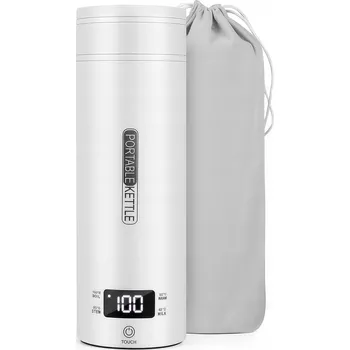 Rychlovarná konvice Cestovní rychlovarná konvice Zree ZT-CZAJNIK, přenosná, 300 W, 0,5 l, bílá