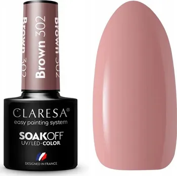 Lak na nehty Claresa Hybridní lak Brown 302 5ml