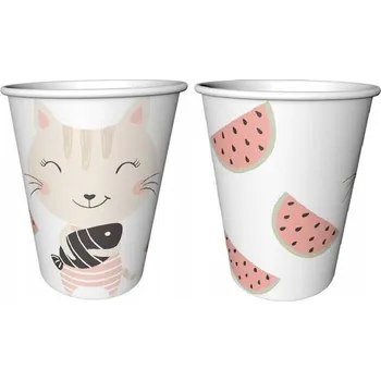 Party nádobí Papírové Kelímky Lovely Friends 240ml 6 Ks
