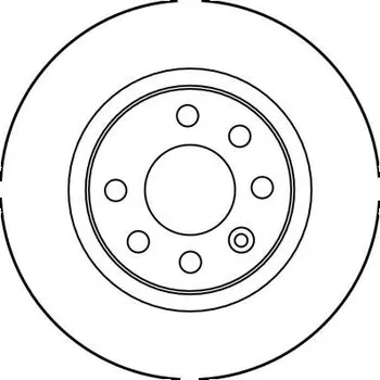 Brzdový kotouč TRW DF2748 Brzdový kotouč