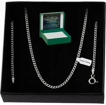 Náhrdelník STŘÍBRNÝ ŘETÍZEK PANCER 50 cm / 2 mm, STŘÍBRO 925