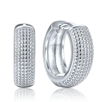 Módní doplněk MINET Elegantní stříbrné náušnice