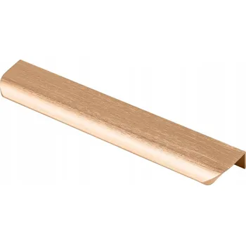 Nábytkové kování Nábytková úchytka GTV HEXA 192 se zlatým okrajem