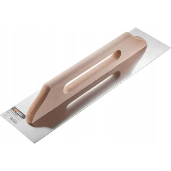 Zdenické nářadí Hladítko nerezové s dřevěnou rukojetí 130 x 480 mm Polax Polax