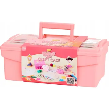 kreativní sada Craft Case Kreativní Mega kufřík Truhla Princezna PRINCES 200 ks ozdob