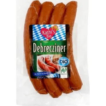 Hotové jídlo Kathi´s Bio Debrecínské párky 200 g bio BIO Množství: 1 ks