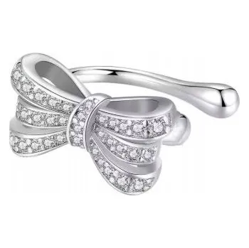 Náušnice Náušnice mašlička mašle náušníky stříbrné klips stříbro 925