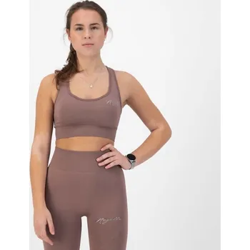 Podprsenka Rogelli TRINITY sportovní podprsenka špinavě růžová M NEPLATÍ
