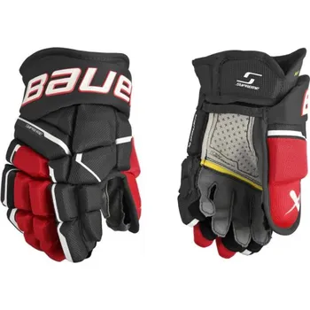 Hokejové rukavice Bauer Rukavice Bauer Supreme Mach JR, Barva BKW, Velikost 11 971508