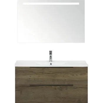 Koupelnový nábytek Koupelnová sestava Sanox Seville 100 cm tabacco