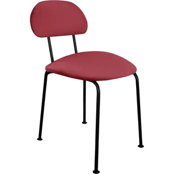 Jídelní židle Extravagantní čalouněná židle do obývacího pokoje Plum - Happy Barok french velvet 663 46x84 cm