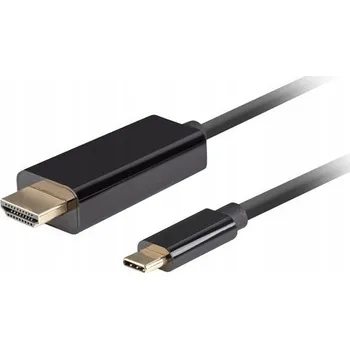 Datový kabel Kabel USB-C - HDMI 4K 60Hz FHD 144Hz Thunderbolt 3, 3m