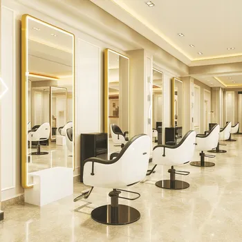 Zrcadlo Kadeřnická konzole Calissimo zlatá