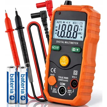 Multimetr Multimetr T-21C LCD měření napětí AC/DC, proudu, odporu