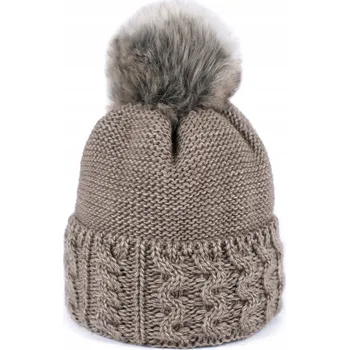 Čepice Szaleo Zimní čepice hnědá univerzální velikost