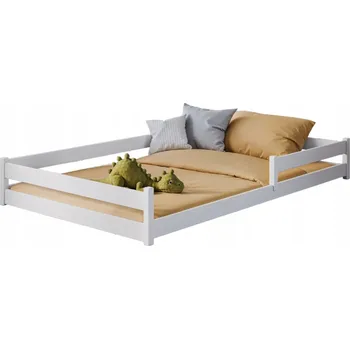 Dětská postel ZOFIA 120x200 bílá dětská postel Montessori na podlahu Lano Meble