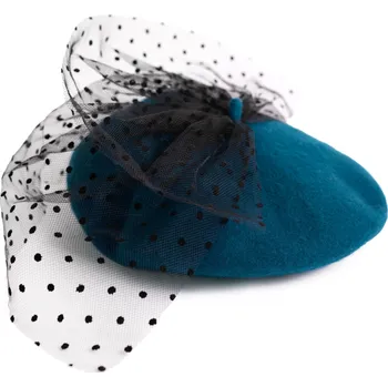 Čepice Szaleo baret modrý univerzální velikost vlna