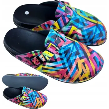 Pracovní obuv NAZOUVÁKY Ortopedické LÉKAŘSKÉ CHODÍTKA BAREVNÉ PŘÍRODNÍ KŮŽE FUSBET vel. 39