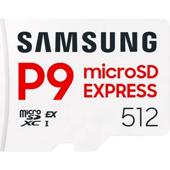 Paměťová karta Samsung MicroSD Express Card 512 GB P9