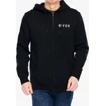 MIKINA NA ZIP S KAPUCÍ FOX ABSOLUTE BLACK (L)