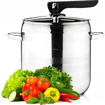 Tlakový hrnec Tlakový Hrnec Manheim Germania 9 l stříbrná