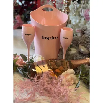 Víno Dárkový set Inspiro sekt Dry Rosé