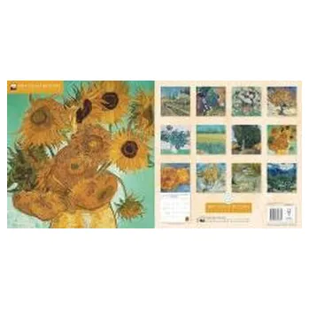 Kalendář Kalendarz 2026 ścienny Kwiaty Vincent van Gogh