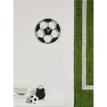 Sinsay - Nástěnné hodiny s motivem míče - černá - 204IO-99X - 204IO-99X-ONE