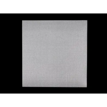 Kanava Vyšívací mřížka plastová 37x41,5 cm - bílá