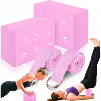 KOSTKA NA JÓGU BLOK PĚNOVÁ POMŮCKA PRO CVIČENÍ PILATESU TVRDÁ