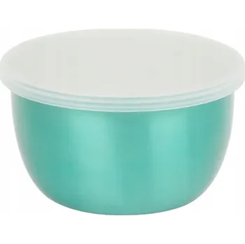 Miska z z nerezové oceli s víkem pro skladování a servírování 9 cm